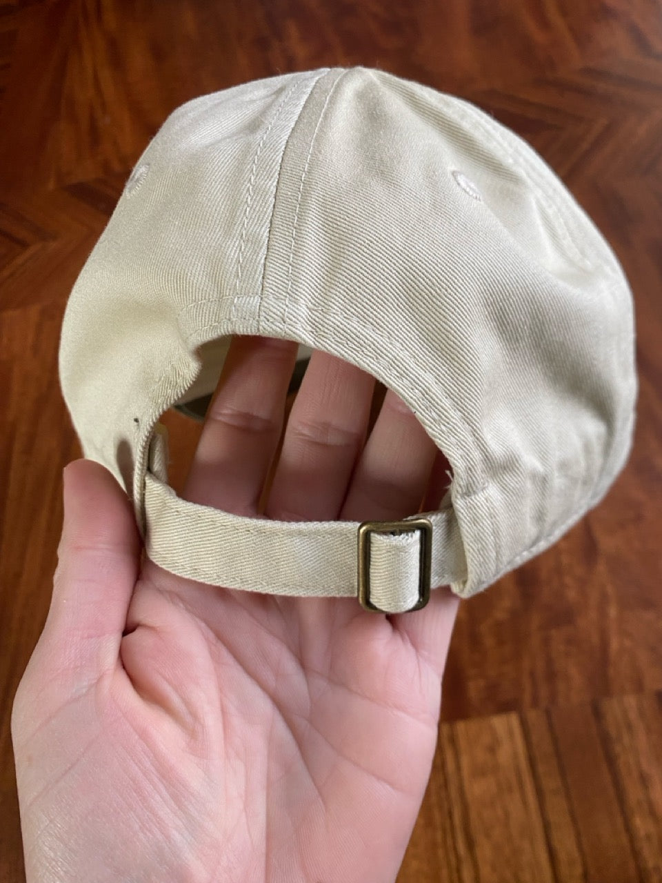 Stone Soup Baseball Cap - Cream and Sage Green