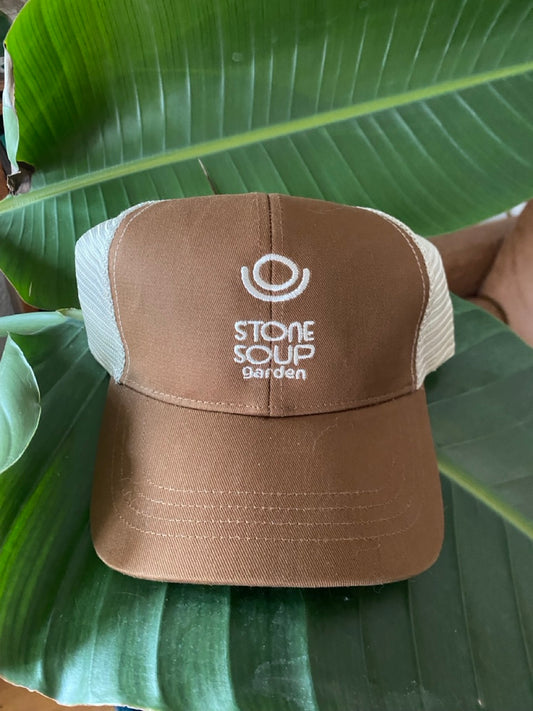 Stone Soup Trucker Hat - Brown